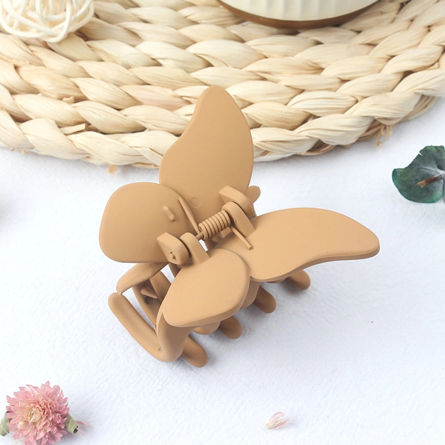 fashion geometric plastic resin stoving varnish hair claws 1 piece