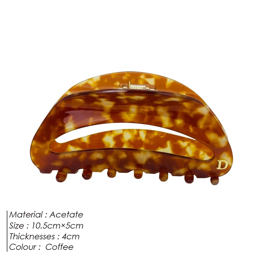 Women's Vintage Style Simple Style Roman Style Letter Acetic acid sheets Hair Claws