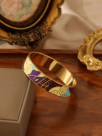 Bohemian Geometric 306 Stainless Steel Bangle In Bulk