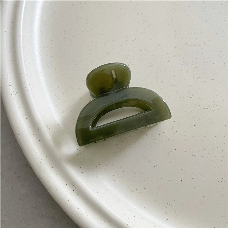 simple style geometric acetic acid sheets hair claws