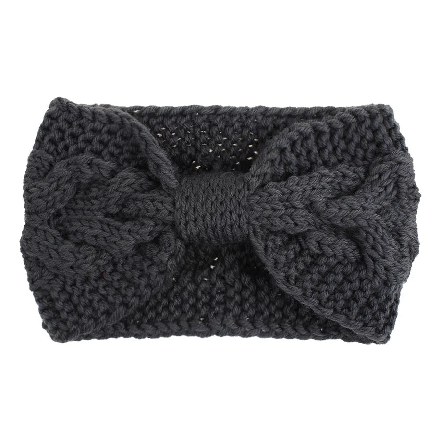 women's fashion waves wool hair band