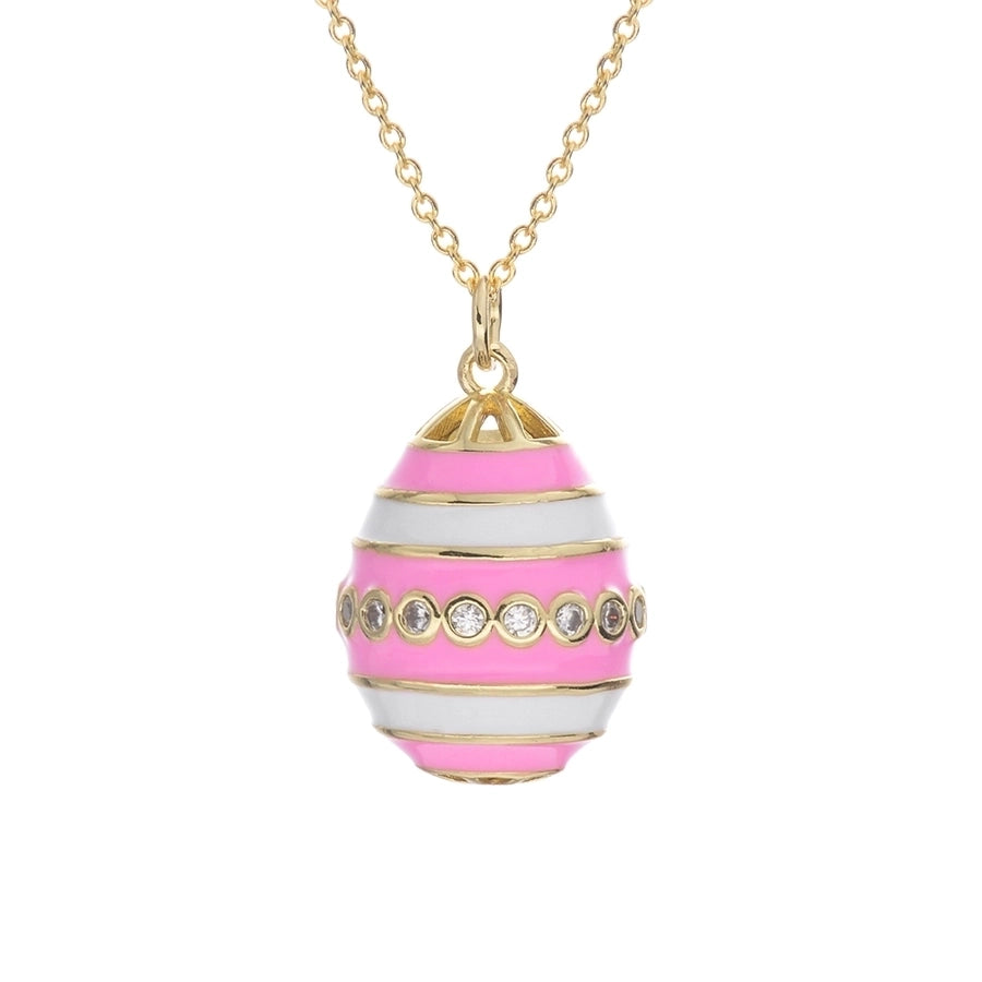 Jewelry IG Style Simple Style Rejuvenating device Copper Rhinestones Epoxy Inlay Pendant Necklace