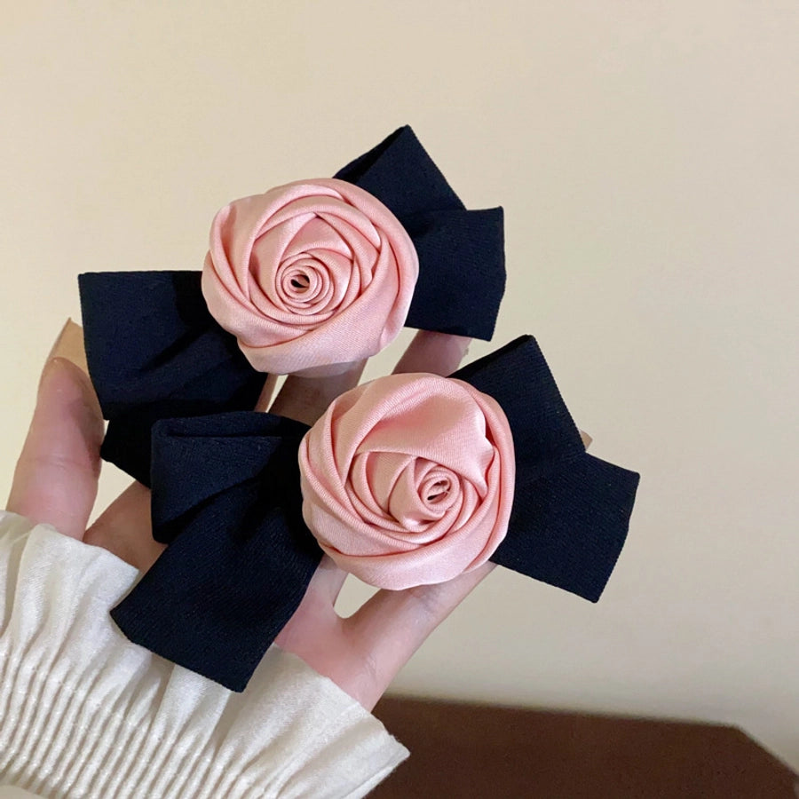 Women's IG Style Bow Knot Alloy Plating Hair Clip