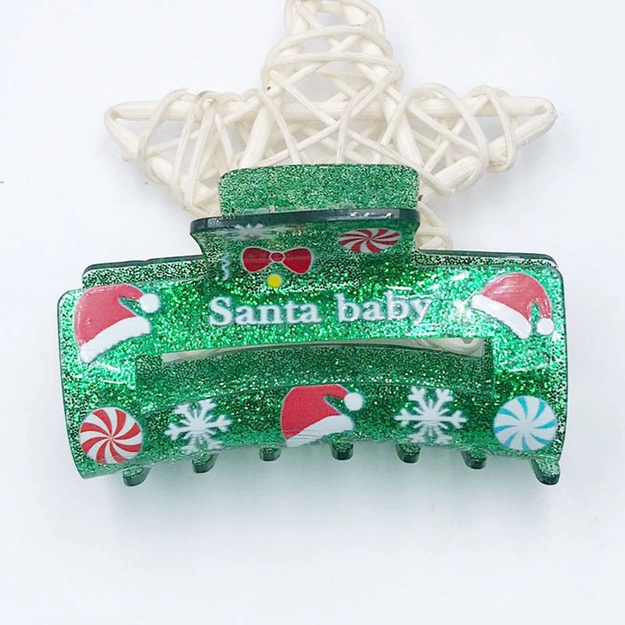 Women's Simple Style Classic Style Letter Arylic Printing Hair Claws