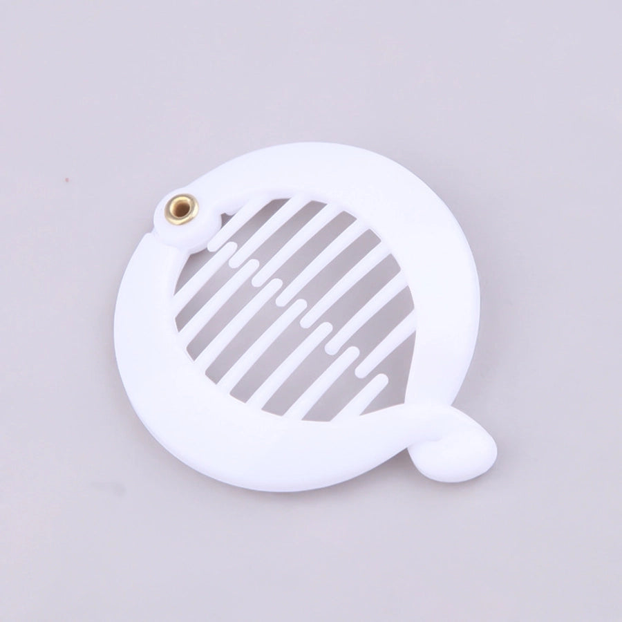 Factory direct  dedicated to simple solid color small round clip banana clip plastic fish clip