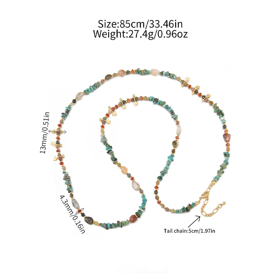 Casual Cute Commute Irregular Copper Necklace In Bulk