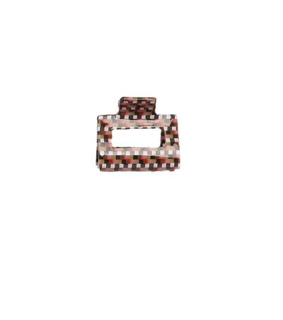 Women's Retro Color Block Acetic acid sheets Hair Claws
