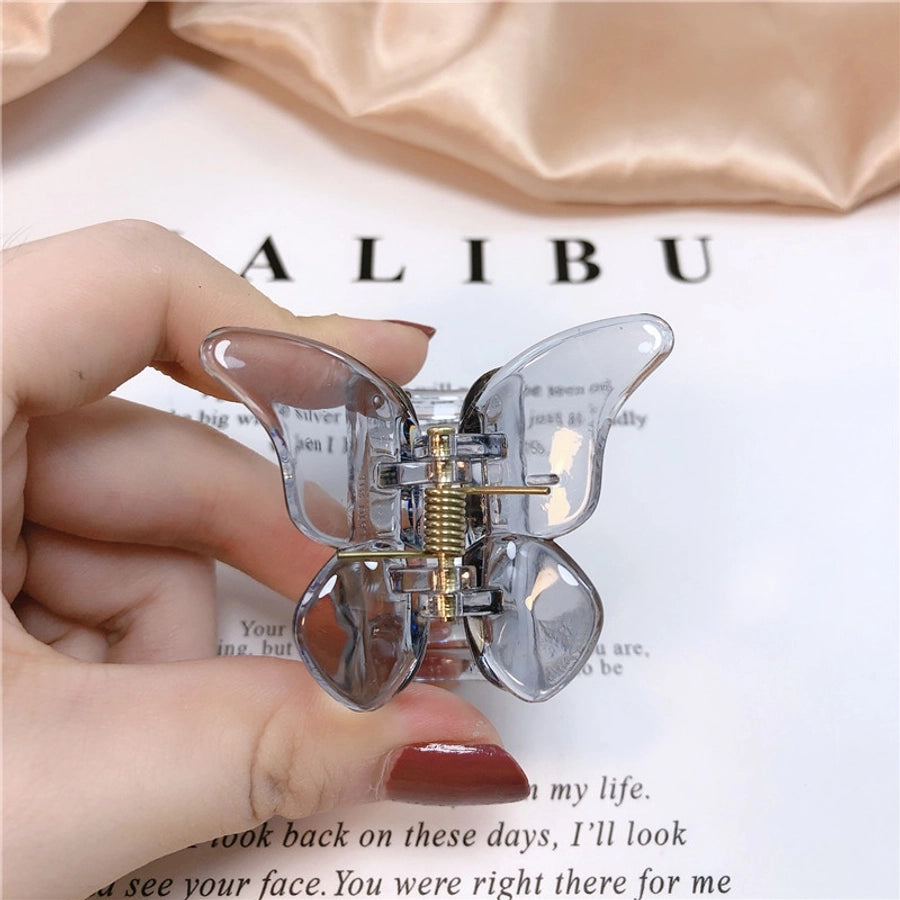 retro butterfly arylic stoving varnish hair claws