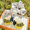 YHJ Hair Accessories  New Acetic Acid Diamond Bees Grab Clip Large Hairpin Back Hair Shark Clip Hair Grab