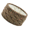 plus velvet knitted hair band wool color dot yarn headband variegated warm hair accessories autumn and winter twist ear protection headband