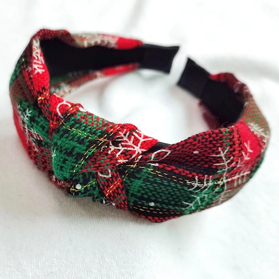 fashion snowflake cloth hair band