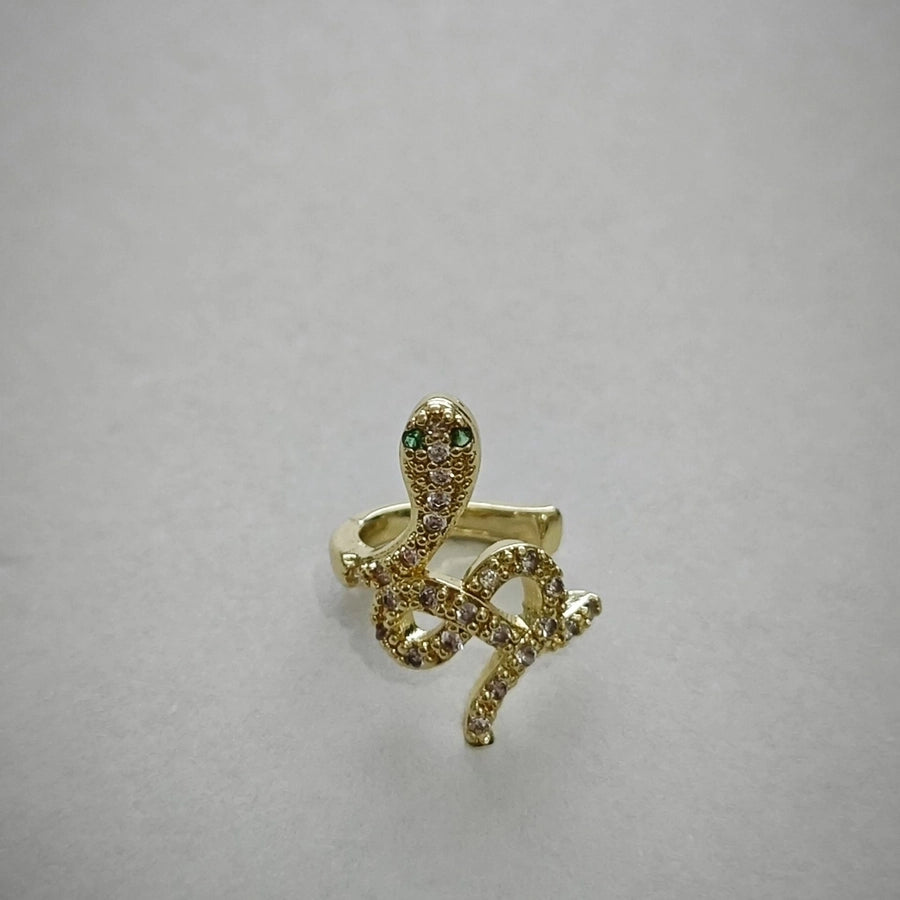 1 Piece IG Style Simple Style Geometric Plating Copper Ear Cuffs