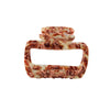 New Arrival Square Grip Spring/Summer Cream Color Shark Clip Female Back Head Updo Hair Clip