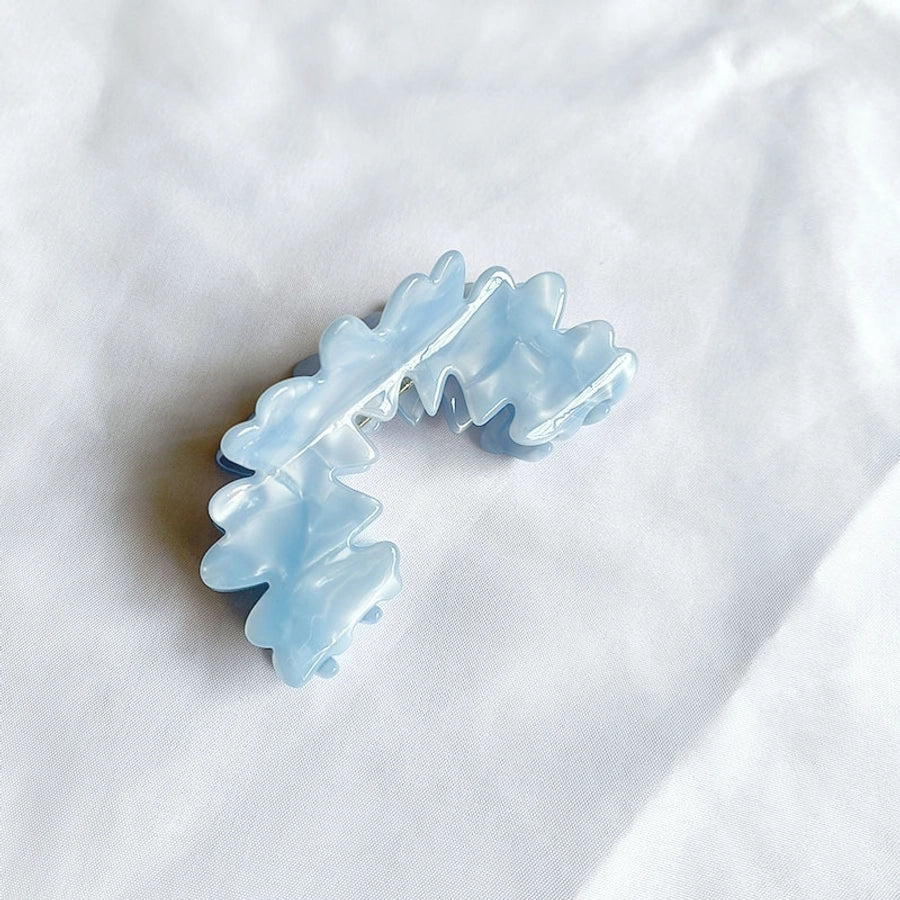 Women's Casual Simple Style Streetwear Solid Color Acetic acid sheets Hair Claws