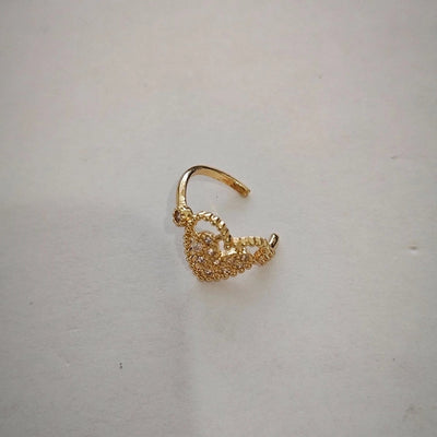 1 Piece IG Style Simple Style Geometric Plating Copper Ear Cuffs