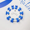 basic star flower plastic handmade hair claws