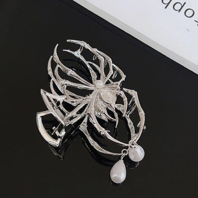 Distinctive Spider Tassel Disc Hair Grab Hair Accessories Back Head Hairpin Children's Hairpin Summer Flower Shark Clip Headwear