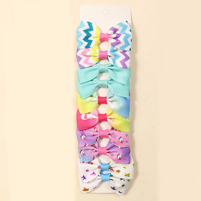 Girl'S Sweet Korean Style Bow Knot Polyester Hair Clip
