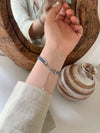 Glam Shiny Colorful 304 Stainless Steel Tennis Chain Bracelets In Bulk