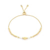 304 Stainless Steel Copper Letter Heart Shape Bracelets