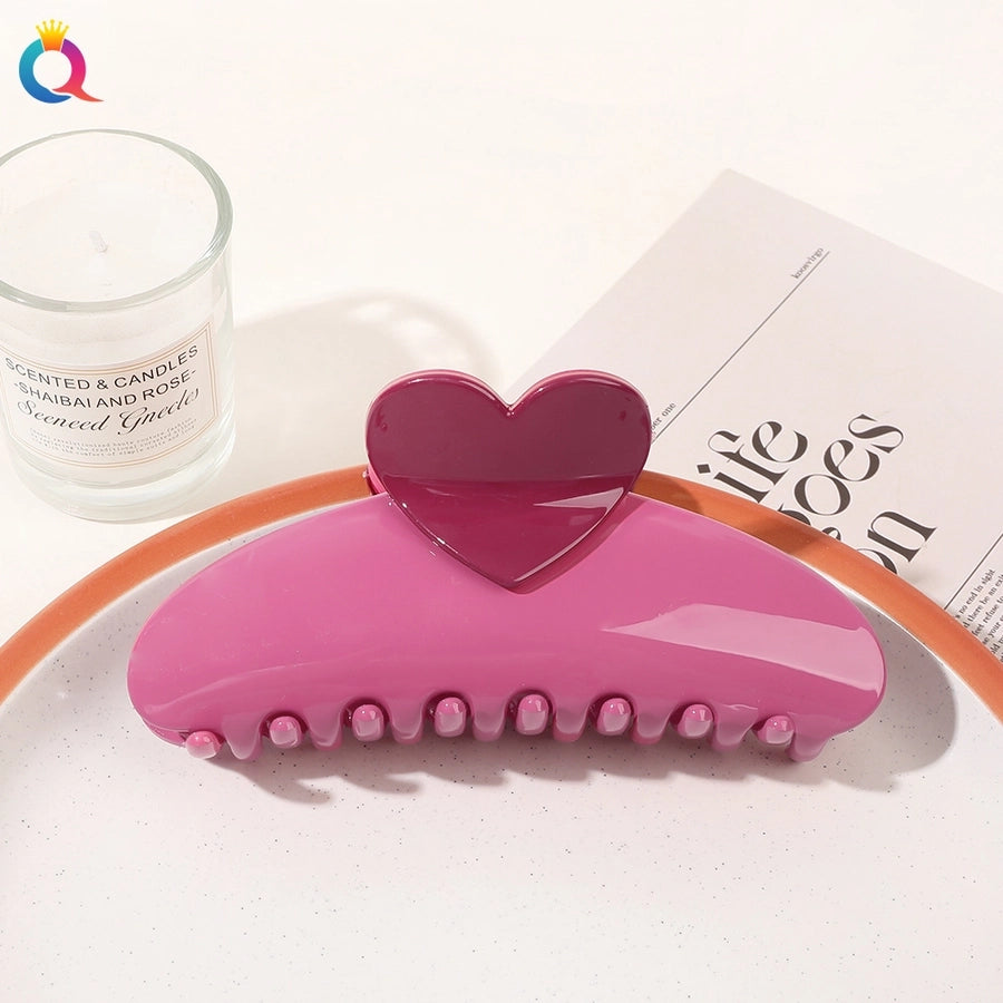 Women's Simple Style Classic Style Solid Color Acetic acid sheets Hair Claws