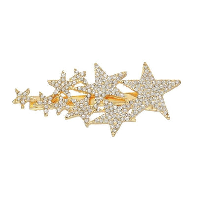 alloy diamond five-pointed star hairpin flash diamond star hairpin nhhn155499