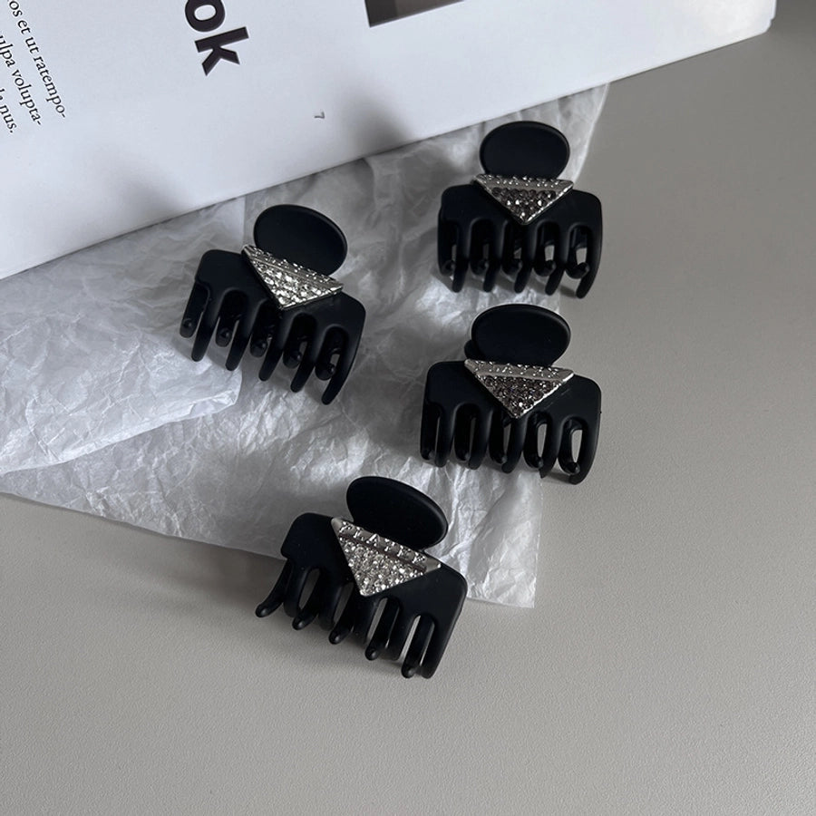 Women's Simple Style Commute Color Block Plastic Hair Claws