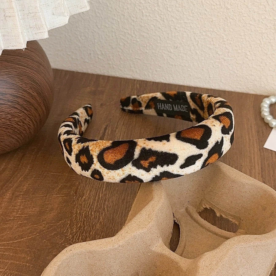 Sweet Streetwear Women's Leopard Cloth Hair Band