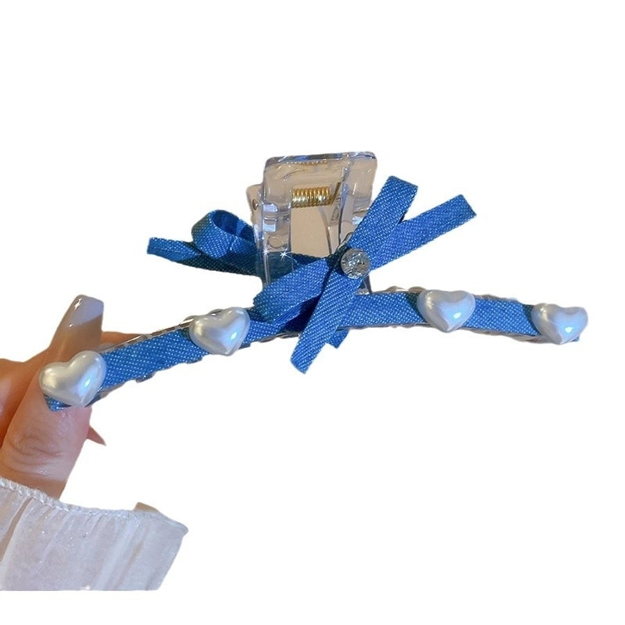 Women's Casual Simple Style Streetwear Bow Knot Arylic Hair Claws