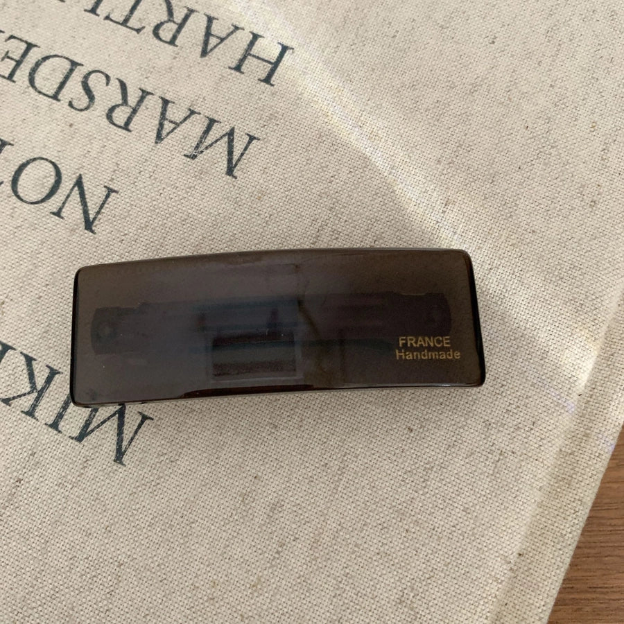 Women's Basic Simple Style Classic Style Arc Injection Molding Hair Clip