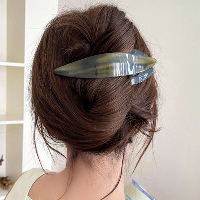 Women's Modern Style Classic Style Geometric Solid Color Arylic Hair Clip