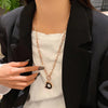 Jewelry Casual Simple Style Streetwear Letter Titanium Steel Plating Pendant Necklace