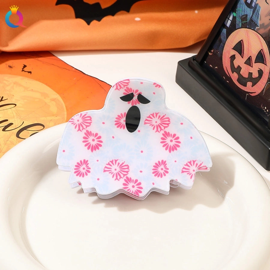 Women's Cute ghost Arylic Hair Claws