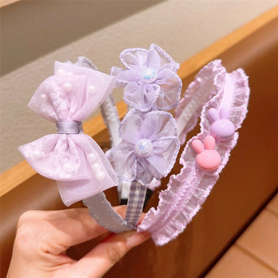 kid's cute cartoon fruit cloth hair band