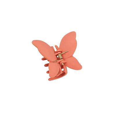 fashion butterfly plastic stoving varnish hair claws 1 piece