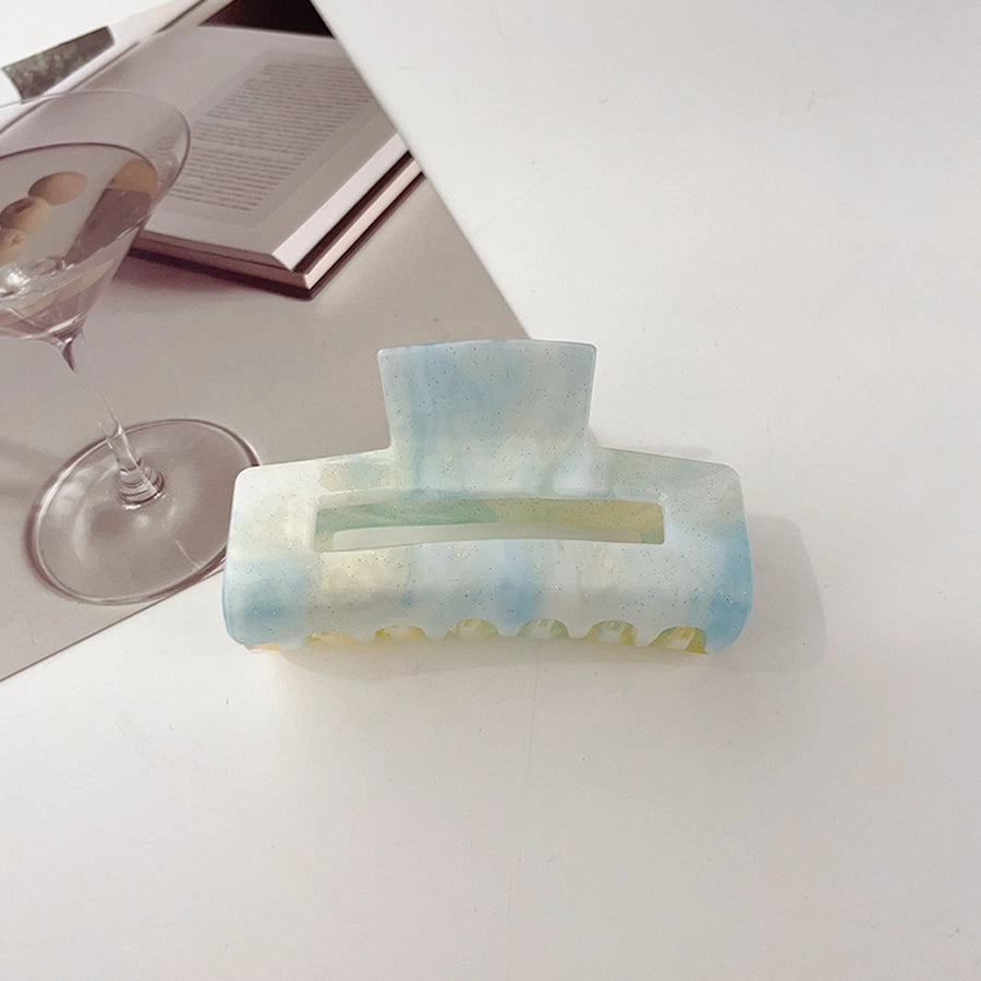 Women's Simple Style Classic Style Color Block Arylic Hair Claws