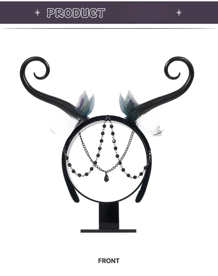 Flower Fairy Elf Tentacles Hair Hoop Mori Fantasy COSPLAY Hair Accessories Hair Hoop