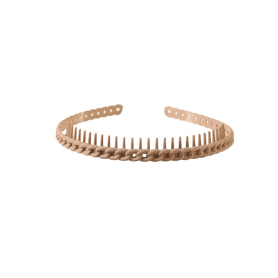 Women's Simple Style Solid Color Plastic Stoving Varnish Hair Band