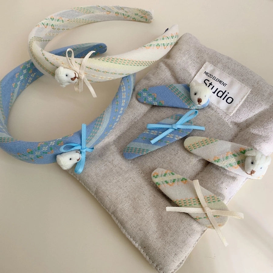 Women's Casual Elegant Streetwear Bow Knot Cloth Hair Clip Hair Band Hair Tie