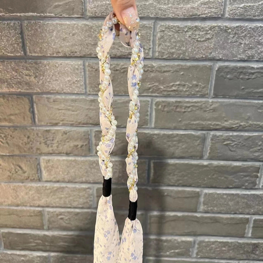 Women's Simple Style Ditsy Floral Cloth Hair Band