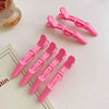 Women's Y2K Basic Solid Color Plastic Hair Clip