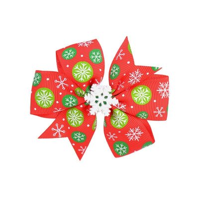 cute bow knot cloth hair clip