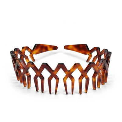 fashion simple wave wide-brimmed geometric shape headband