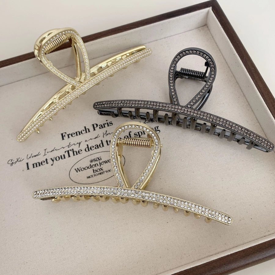 Women's Casual Simple Style Geometric Alloy Hair Claws