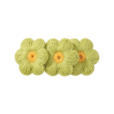 Kid'S Pastoral Flower Cloth Hair Clip