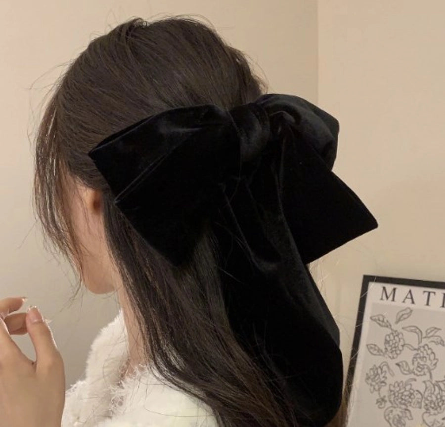Women's Elegant Bow Knot Cloth Hair Clip