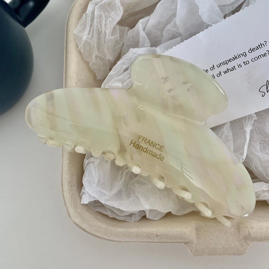 vintage style geometric acetic acid sheets hair claws