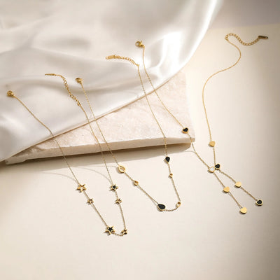 Jewelry Simple Style Commute Geometric 304 Stainless Steel Pendant Necklace