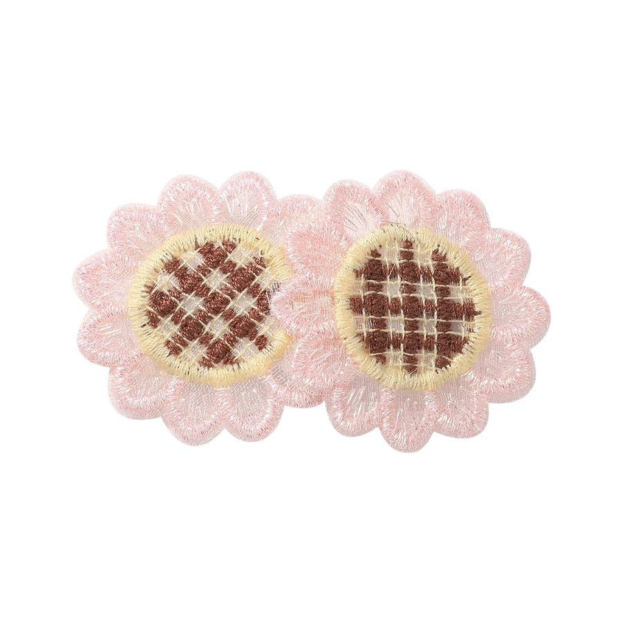 Kid'S Cute Pastoral Sunflower Flower Hair Clip