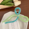 Women's Cute Sweet Korean Style Bow Knot Acetic acid sheets Handmade Hair Claws